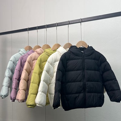 2025新款儿童羽绒服新国标90绒男女童短款加厚面包服韩版时尚外套