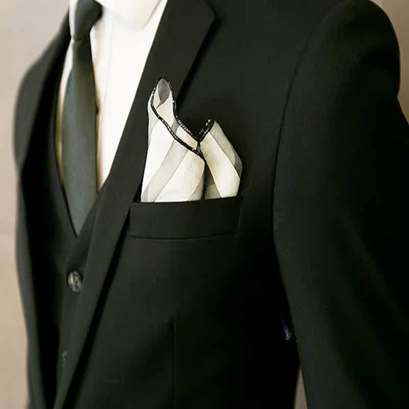 Costume homme en polyester pour printemps - Ref 1556090 Image 3