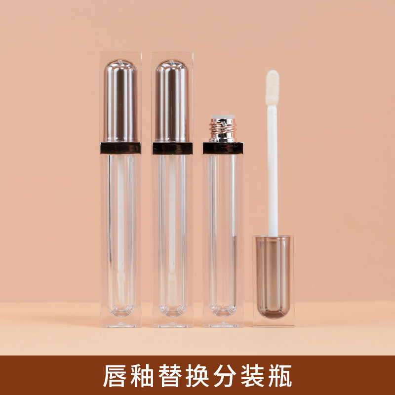 金色唇釉分装瓶空管替换瓶空瓶唇彩口红迷你试用装旅行小样瓶便携