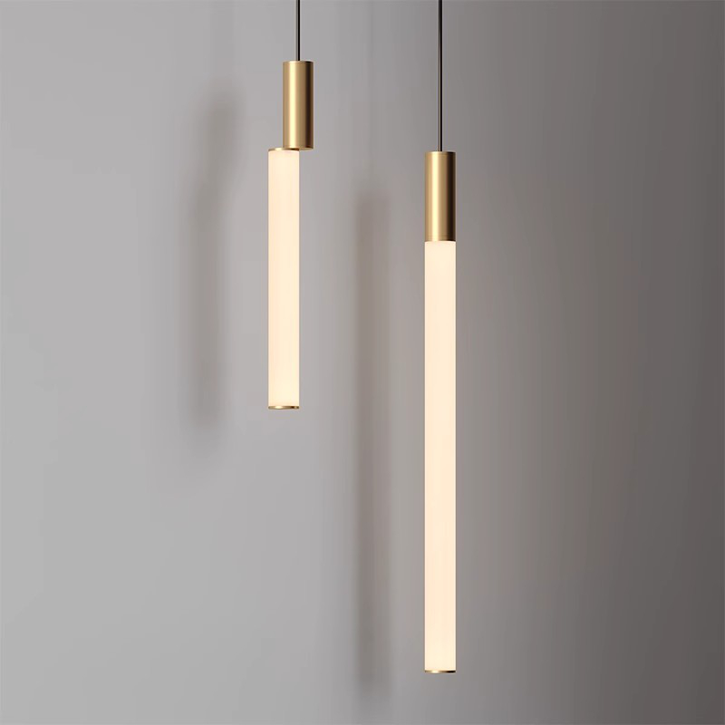 北欧现代极简组合餐厅吧台艺术灯轻奢法式设计师卧室床头小吊灯具