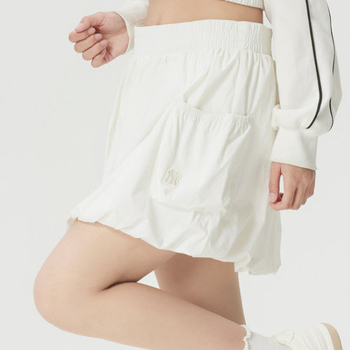 MLB女26春夏款NY小标透气舒适花苞裙裤运动休闲半身短裙3FSKB0763