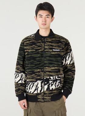 球星夹克男25冬季新款翻领两面穿休闲外套户外运动服27F5001