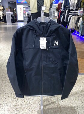 MLB男女装春季舒适百搭运动服防风衣户外休闲夹克外套3AWJB0361