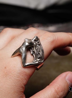 铁心银饰手工原创设计魔女莉莉丝