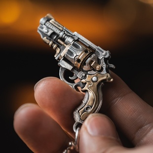 铁心银饰 原创设计吊坠 手工制作925银项坠配饰 群粉推荐开团作品