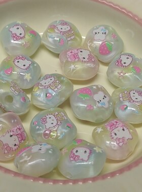 （15元包邮）10个流光云锦鸡蛋花双面浮雕99-033