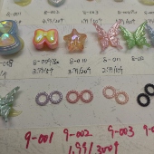 包邮 9.9元 20颗切面五角星