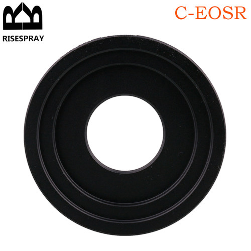 RISESPRAY C-RF  C-EOSR 电影监控C口镜头转接佳能RF卡口转接环