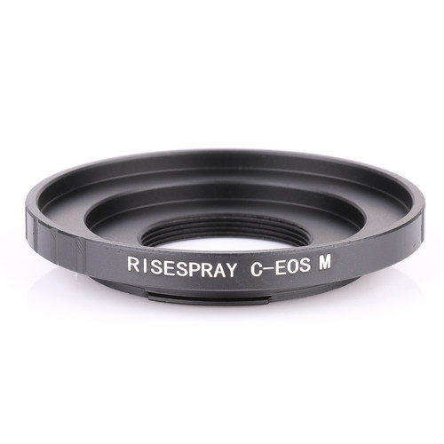 RISESPRAY C-EOSM 适用于C口电影头转接佳能EFM微单机身转接环