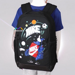 耐克NIKE儿童双肩包书包小学生新款印花背包男童女童包FN1359-010