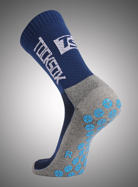 TOCKSOX足球袜新款运动袜中筒袜减震耐磨长筒袜毛巾底防滑袜子