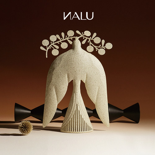 那路NALU中古风侘寂风电视柜摆件