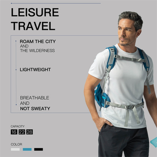 登山包男大容量户外双肩包徒步bigpack猎鹰通勤旅行背负系统背包