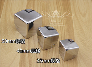 。精致镀铬球包角 50*50球型包角 航空箱包角 铝箱包角 箱包护角