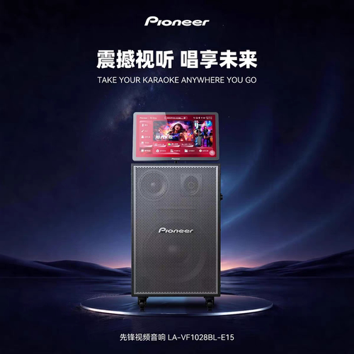 先锋E5智能视频K歌音响15寸低音19寸高清触摸屏320G硬盘双话筒