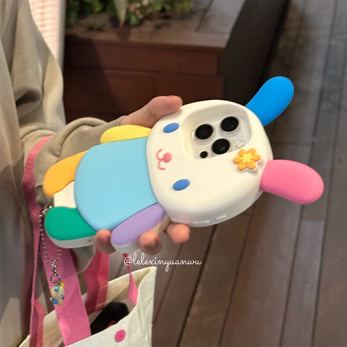 《日系卡通花小兔》iPhone壳
