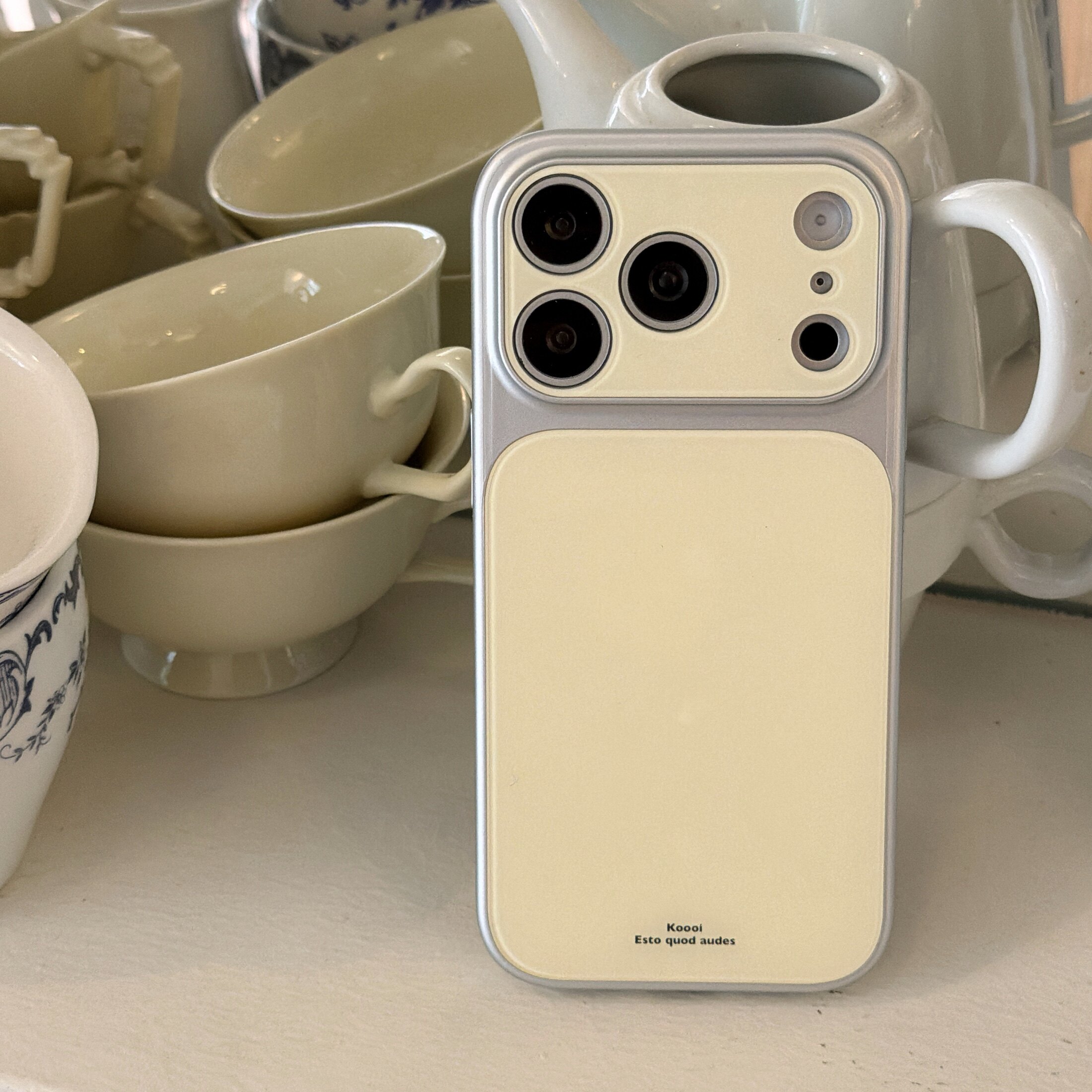 乐乐心愿屋 原创ins夏日银边极简糖果纯色适用iphone17promax手机壳苹果16543大窗拼接韩系高级感简约网红