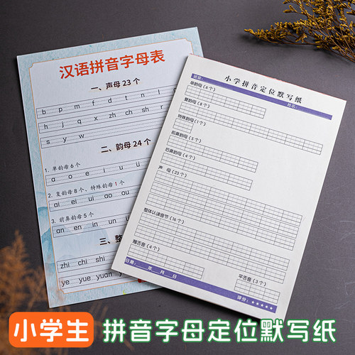 拼音专项训练一年级汉语26个拼音