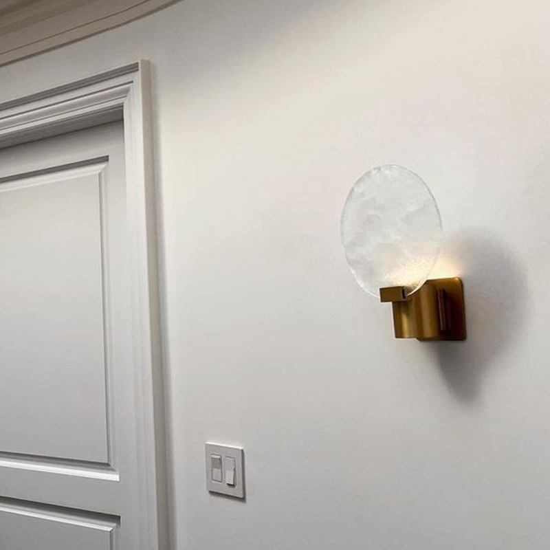 英国原装进口CTO Lighting Nimbus现代卧室客厅玄关大理石壁灯