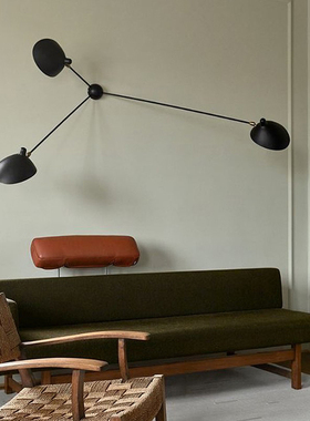 国原装进口Serge Mouille现代简约轻奢别墅客厅餐厅大气壁灯