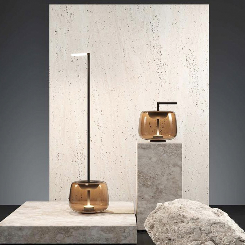 捷克进口Brokis Double现代简约卧室床头书桌玻璃装饰LED夜灯台灯