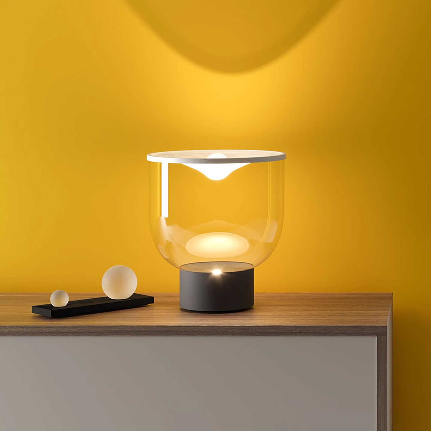 意大利Martinelli轻奢玻璃台灯