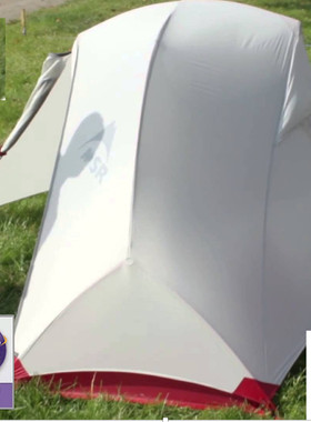 MSR户外登山双层单人超轻防雨