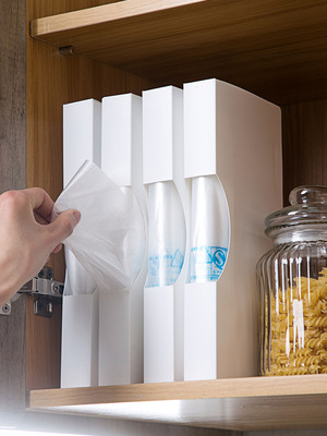 保鲜袋垃圾袋一次性手套网袋抽取式收纳袋收纳整理盒塑料