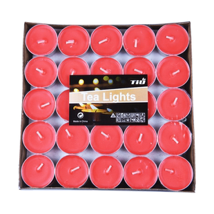 蜡烛无烟味家用茶蜡香薰小蜡烛粒火漆印章餐厅加热干锅保温煮茶