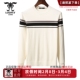 专柜同款 青年男士 时尚 龙达飞新品 百搭圆领毛衣针织衫 S26106Q1