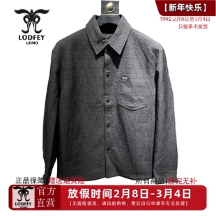 龙达飞官方正品【断码特价】青年男士休闲时间厚款衬衫外套S15610