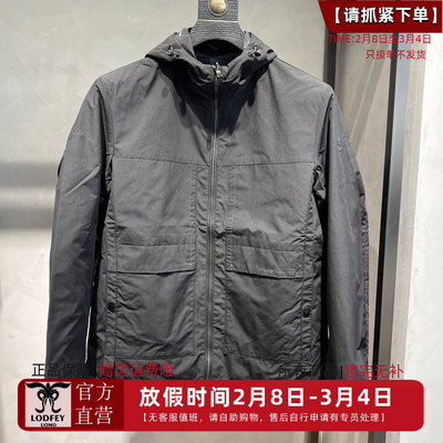 龙达飞新品专柜同款青年男士休闲【双面穿】连帽夹克外套J11816