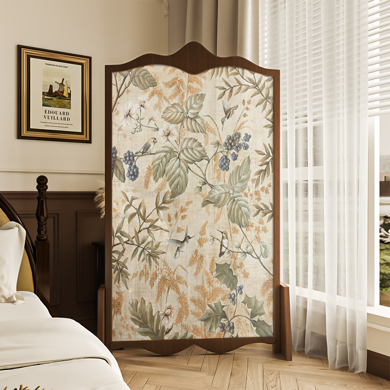 实木屏风隔断美式欧式