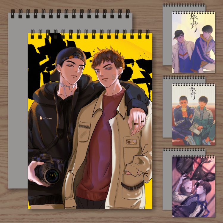 撒野素描本美术生专用A4A3手绘本线稿本16k速写本8开空白画画本