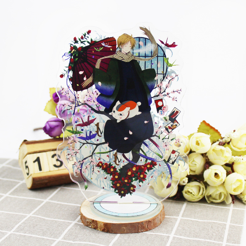 动漫大立牌  夏目友人帐 喵老师卡通可爱亚克力立牌摆件