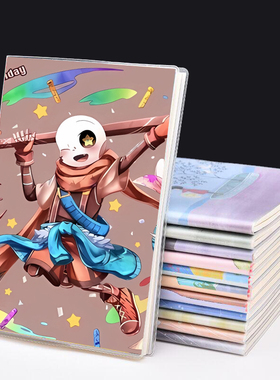 undertale传说之下Frisk骨兄弟游戏周边套胶笔记本子手帐本记事本