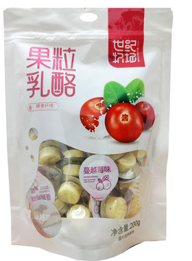 【CRH高铁同款】内蒙古世纪牧场果粒乳酪 蓝莓草莓蔓越莓黄桃200g
