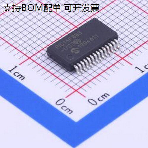 PIC16F883-I/SS单晶片(M