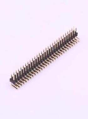 X6521WR-2x29H-C60D30 排针 2x29P 间距:2.54mm 方针 弯插,P=2.54