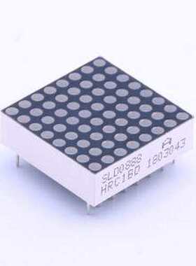 SLD0888HRC1BD LED雷射屏 8x8位共阴极红色LED雷射 插件
