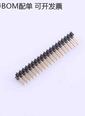 X6521WVS-2x19H-C60D74 排针 2x19P 间距:2.54mm 方针 SMD,P=2.54