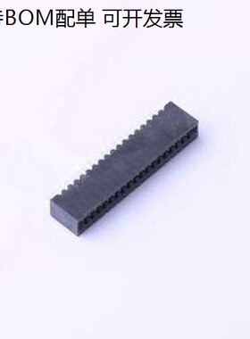 1.0-B-18PWB FFC/FPC连接器 间距:1mm P数:18P 无锁 双侧接触点/
