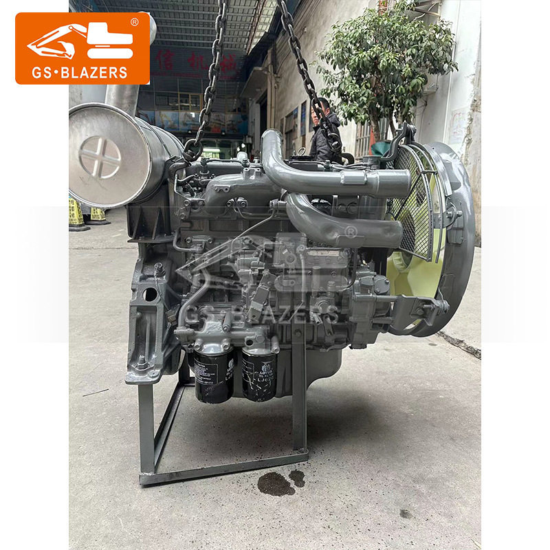 工程机械挖掘机配件全新二手原厂4BG1神钢200SR发动机组