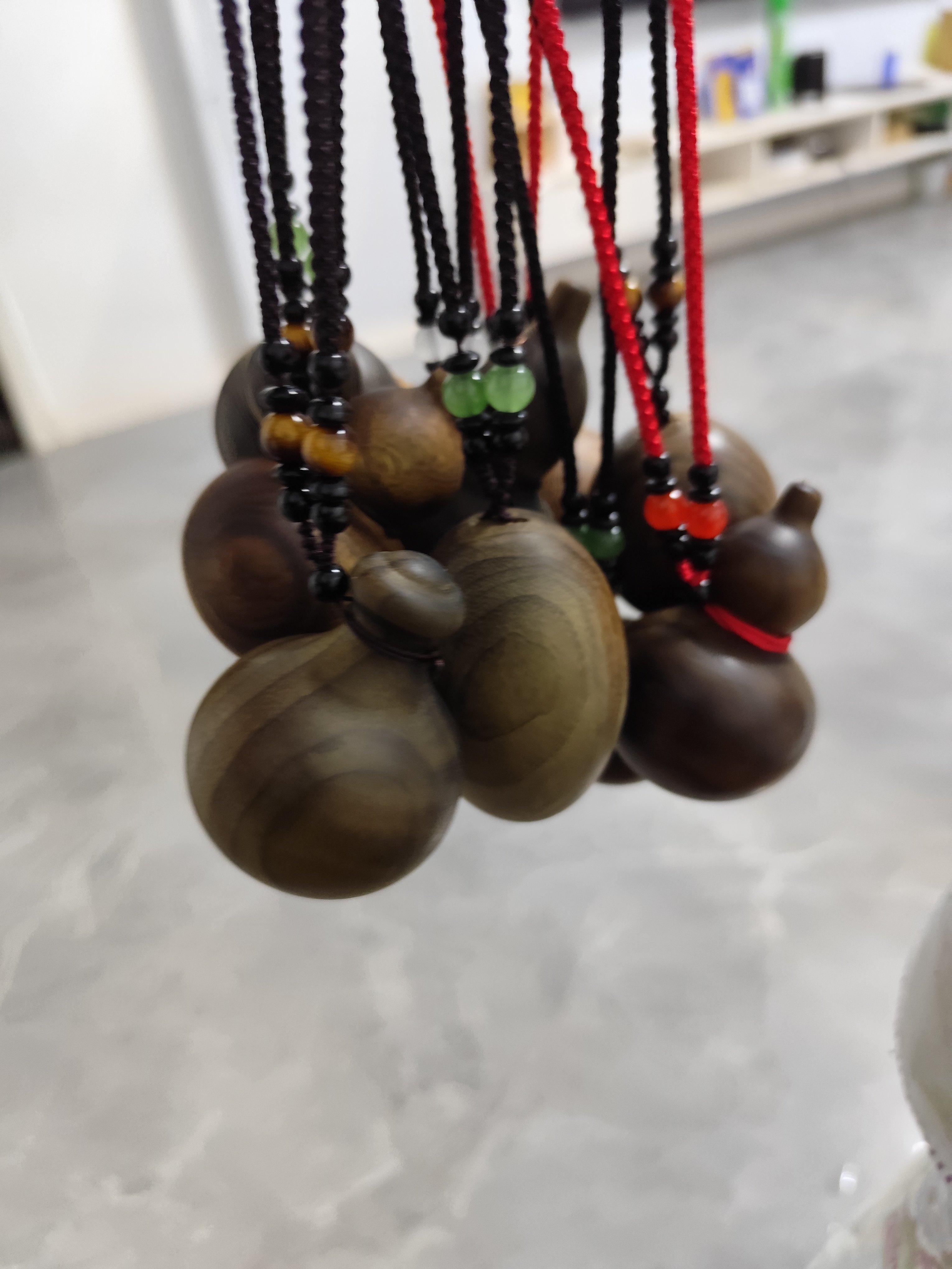 金丝楠水波纹手把件小料满花板子小叶桢楠平安无事牌老料雕刻挂件