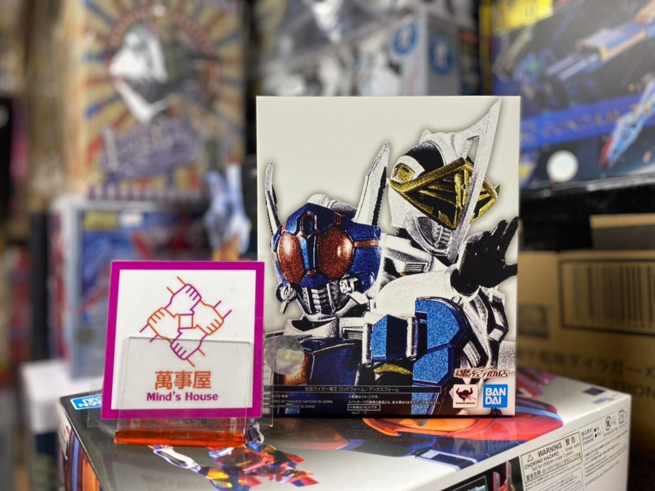 【萬事屋】日版魂限定shf真骨雕假面骑士 电王 圣杆圣斧形态den-o