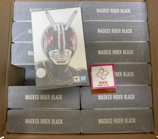 日版现货 万代 SHF 真骨雕 假面骑士 black 黑日 昭和南光太郎