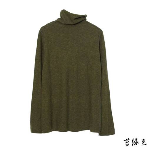 《织厚》 秋冬柔软亲肤多色绵羊毛高领衫  C0117