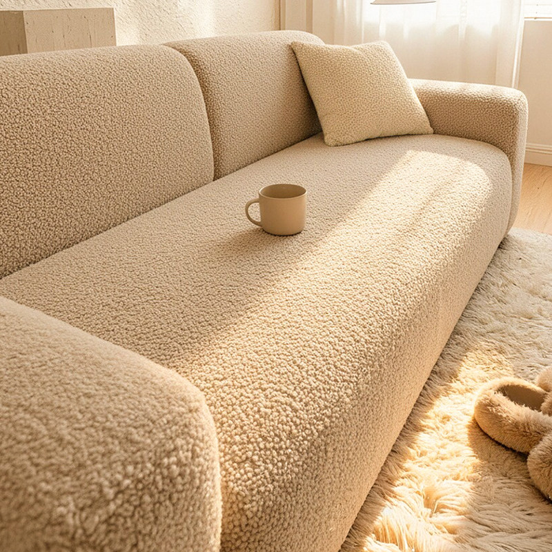 冬季加厚泰迪绒沙发套罩新款防猫抓一体式直排沙发保护套防尘盖布,居家布艺,沙发套,淘宝优惠券,粉丝福利购,淘宝优惠卷