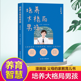 培养大格局男孩 男孩让孩子成为一个阳光自信积极向上 男孩 家教育儿指南 速发 培养大格局男孩正确培养格局广大 正版