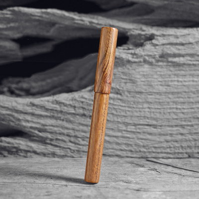 书写野兽紫檀木解压文玩钢笔